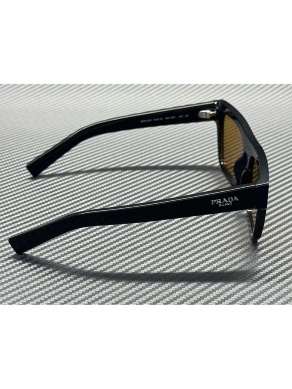 New PRADA Men  Black Sunglasses 54-19-140